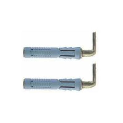 ELEMENTO DI FISSAGGIO SCALDABAGNI PER MATTONI FORATI