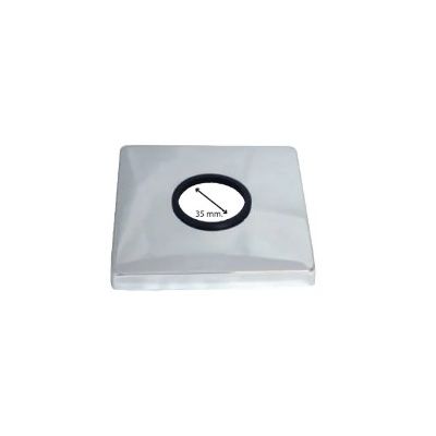 PIASTRA PER MISCELATORE DOCCIA INCASSO QUADRATA