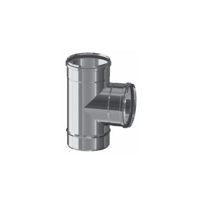 RACCORDO A TEE INOX F-F-M MONOPARETE