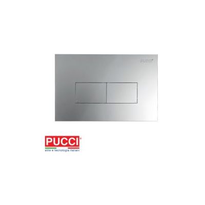 PLACCA DOPPIO PULSANTE MOD. LINEA BIANCA