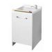 LAVATOIO 60X50 CON MOBILETTO BIANCO H85