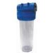PORTAFILTRO TRASPARENTE X CARTUCCIA 10"(ATTACCO 1") 
